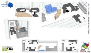 Rénovation, rafraîchissement, réorganisation des espaces de travail