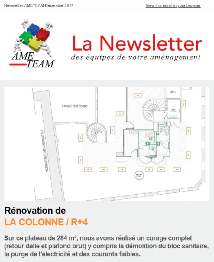 LA COLONNE R+4: Rénovation