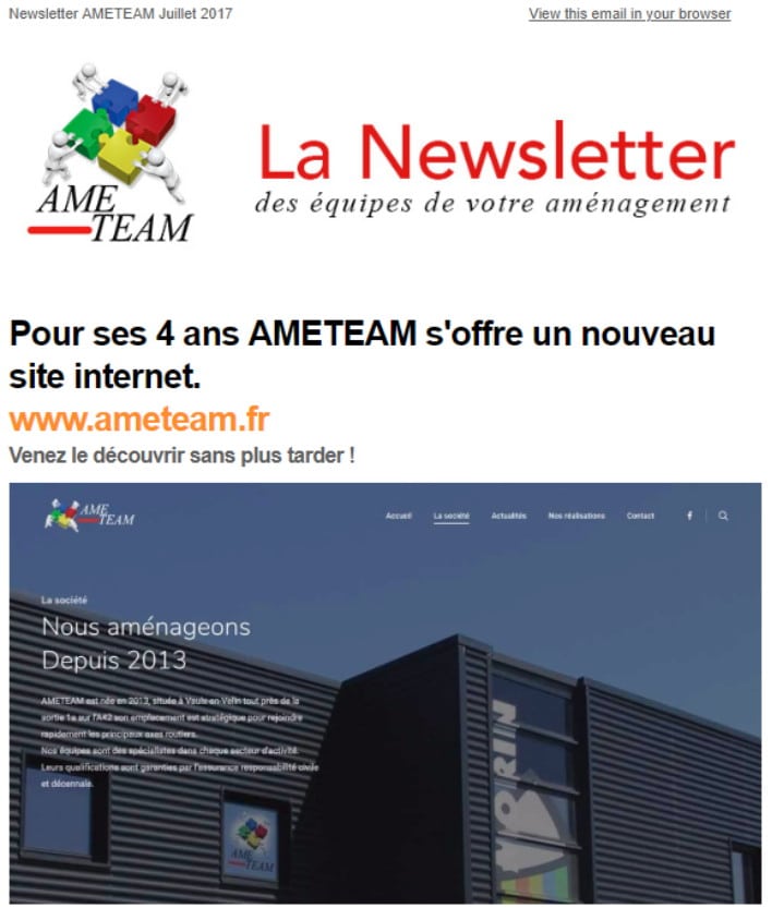 4ans et un nouveau site web