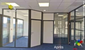Projet ENDRIX/BEYNOST : plateau après complement de cloison