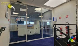 Projet MAINTFREIGHT / ZAC SATOLAS GREEN - PUSIGNAN : Porte automatique